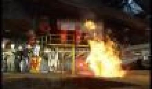 Seraing: mise à feu du Haut Fourneau 6